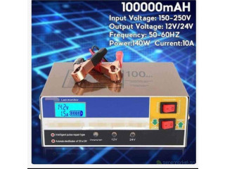 Chargeur de batterie 12/24 volts pour voiture