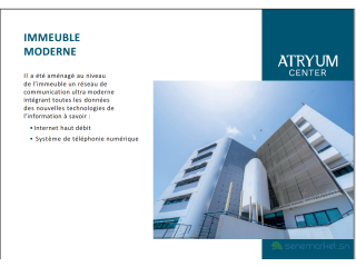 PLATEAUX DE BUREAUX A LOUER