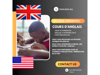 Cours intensifs danglais