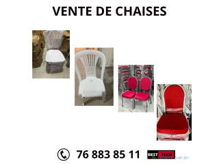 CHAISES DE TRES BONNE QUALITE AU SENEGAL N44