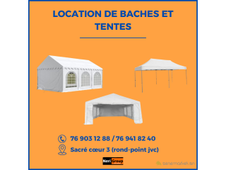 DES TENTES , CHAPITEAUX & BÂCHES A DAKAR