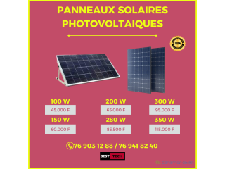 DES PANNEAUX SOLAIRES A VENDRE AU SENEGAL