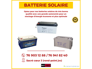 BATTERIES SOLAIRES DE TRES BONNE QUALITE A VENDRE