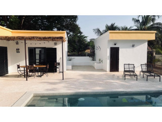 Maison neuve de 120 mètres carrés à vendre à Ndangane Sénégal