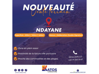 Terrain à Ndayane résidence /arafat