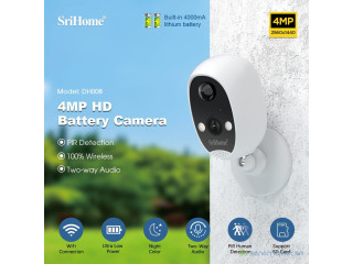 Caméra rechargeable 4Mp
