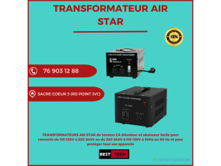 TRANSFORMATEUR AIR STAR A VENDRE