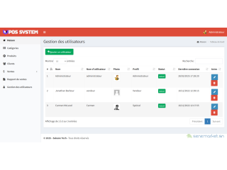 Logiciel gestion de supermarché et grossiste pro