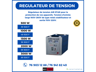 REGULATEUR DE TENSION, AIRSTAR EN VENTE.