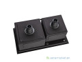 evier-de-cuisine-2-bac-style-americain-avec-robinet-noir-small-3