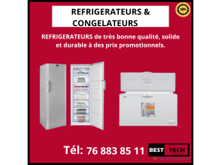 REFRIGERATEURS & CONGELATEURS