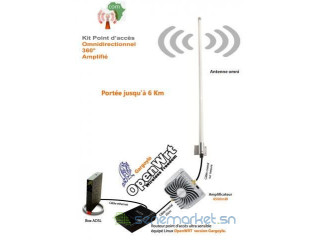 Antenne Wifi Outdoor Omni 65dbi Longue distance