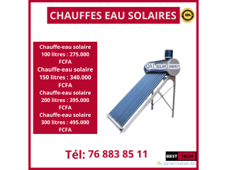 VENTE DE CHAUFFES EAU SOLAIRES