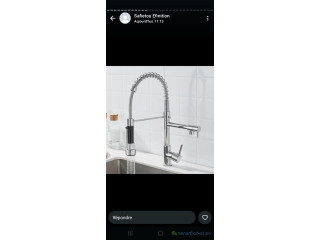 Robinet mitigeur pour evier ( cuisine)