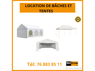 TENTES, CHAPITEAUX & BÂCHES