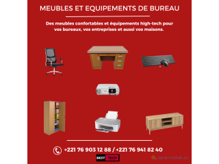 EQUIPEMENTS ET MEUBLES DE BUREAU DISPONIBLE A TRES BON PRIX