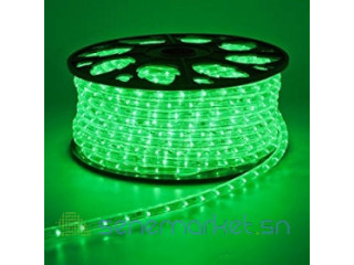 DES ROULEAUX GUIRLANDES LED LUMINEUSES AUX COULEURS DIVERSES DE 100 m.