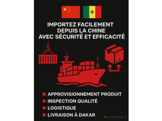 Importez facilement depuis la Chine