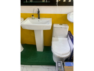 Ensemble sanitaire modèle GTS blanc