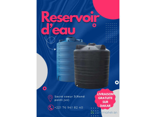 DES RESERVOIRS DEAU DE 250L - 500L - 600L - 1000L- 1600L - 2000L - 2500L - 3000L - 5000L 10800L LIVRAISON PARTOUT AU SENEGAL .