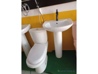 Ensemble sanitaire Océan blanc