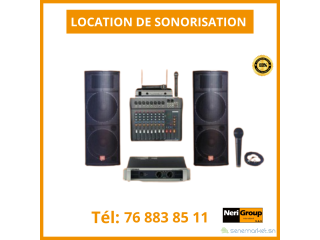 SONORISATION A LOUER