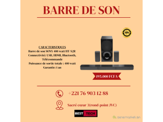 BARRE DE SON SONY ET TECNOLUX A VENDRE N03.