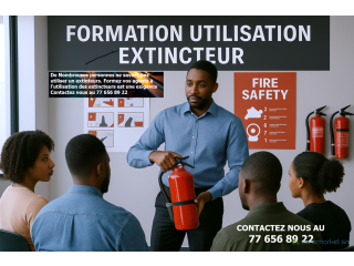 FORMATION UTILISATION DES EXTINCTEURS: ECOLE DE FEU