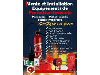 EQUIPEMENT DE PROTECTION INCENDIE DISPONIBLE : INSTALLATION POSSIBLE