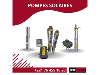 POMPES SOLAIRES DE 3M3/H JUSQU'A 17M3/H EN VENTE
