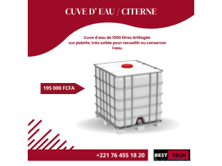 CUVE DEAU/ CITRERNE A VENDRE
