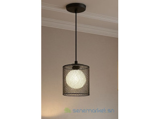 Lampe décorative noire