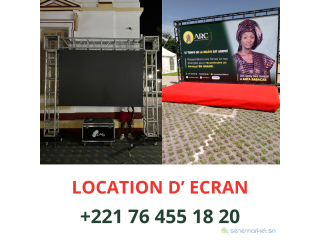 ECRANS GÉANTS A LOUER AU SENEGAL
