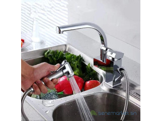 Robinet mitigeur gris