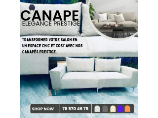 Canapé Prestige 3 places confort