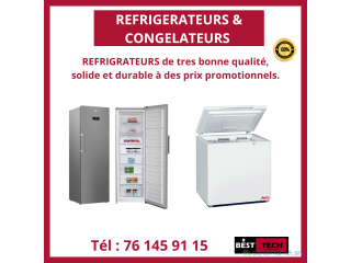 PROMO SUR NOS REFRIGERATEURS & CONGELATEURS