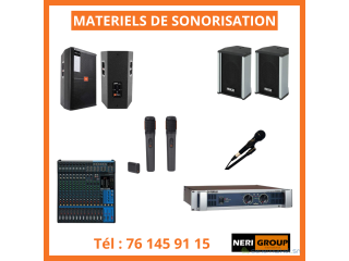 MATÉRIELS DE SONORISATION A BON PRIX.