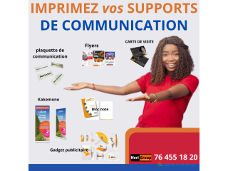 SUPPORT DE COMMUNICATION DISPONIBLE