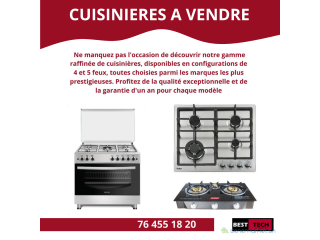 PLAQUES DE CUISSONS ET CUISINIERE A VENDRE