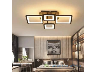 Plafonnier Led design carré avec commande