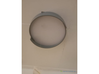 Lampe plafonnier gris blanc