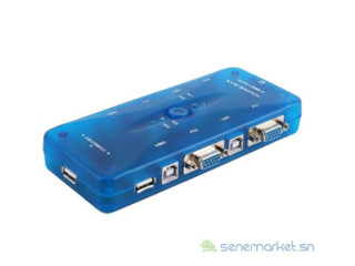 Commutateur KVM USB VGA 4 Ports