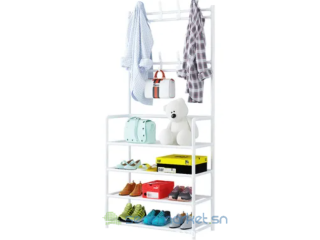 Porte vêtements et range chaussures