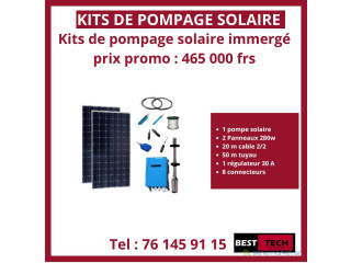 KIT DE POMPAGES SOLAIRE