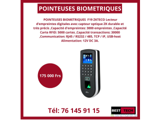 VENTE ET INSTALLATION DES POINTEUSES