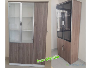 Bibliothèques de bureau en bois S1
