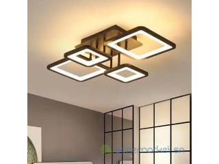 Plafonnier design 4 carré