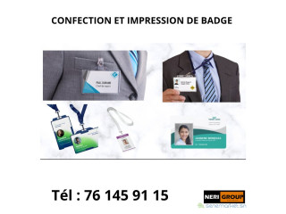 BADGES PVC