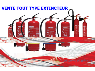 Vente extincteur incendie pour votre protection des personnes et des biens