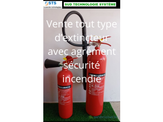 VENTE EXTINCTEUR certifié et agréé